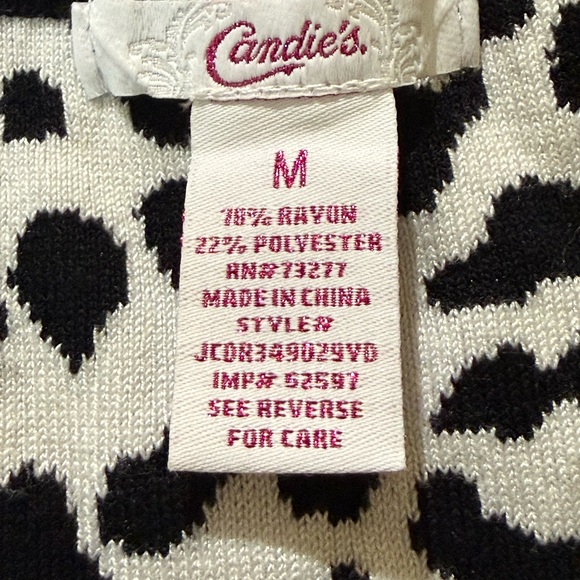 Black and White Leopard Print Dress - Picture 12 of 12